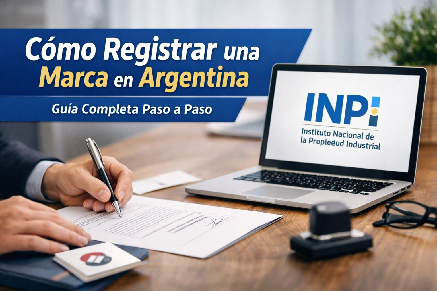 cómo registrar una marca en Argentina paso a paso INPI