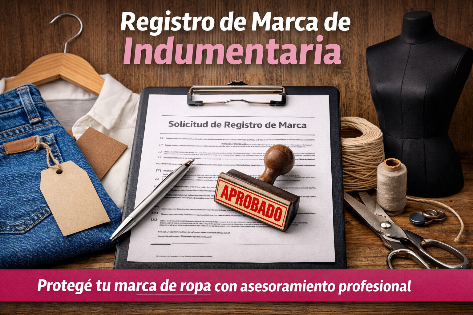 Registro de marca de indumentaria en Argentina con asesoramiento profesional